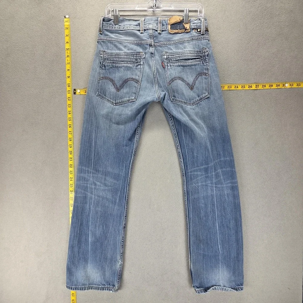Vintage Levis 506 Jeans Mens 30x32 Blue 506 Standard Engineered Zip Fly